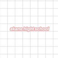 𝙖𝙠𝙖𝙣𝙚 𝙝𝙞𝙜𝙝𝙩 𝙨𝙘𝙝𝙤𝙤𝙡