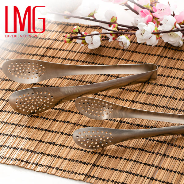 料理夾| 高級不鏽鋼日式中夾