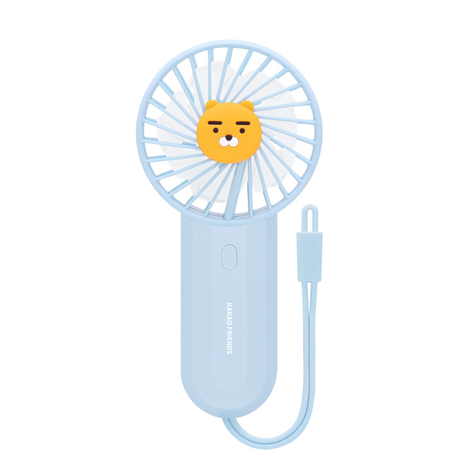 規格: 品名: GARMMA KAKAO FRIENDS 迷你雙馬達隨身風扇 產品輸入: DC5V/1A 電芯容量: 4000 mAh 輸出功率: 約4W 風速: 3檔 重量: 約185g 使用時間: