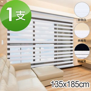 輕量通風：高輕透材質，通風度高 視覺美感：專屬視覺光影交錯美感 簡單操作：上下鍵遙控窗簾升降