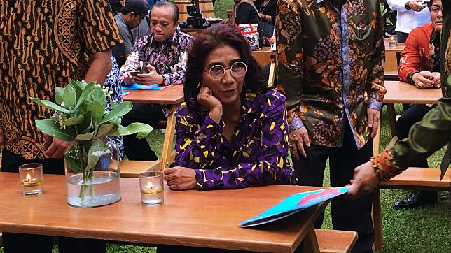 Susi Tanggapi Isu Reshuffle Kabinet: Saya Hanya Pembantu Presiden