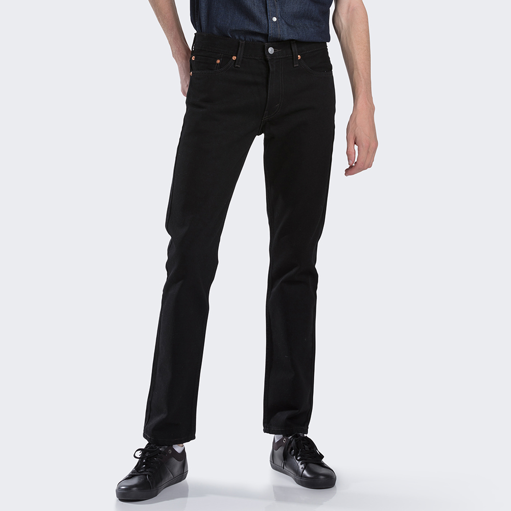 貨號：04511-3230levis 男款 511低腰修身窄管牛仔褲 / 仿舊紙標 / 黑色基本款