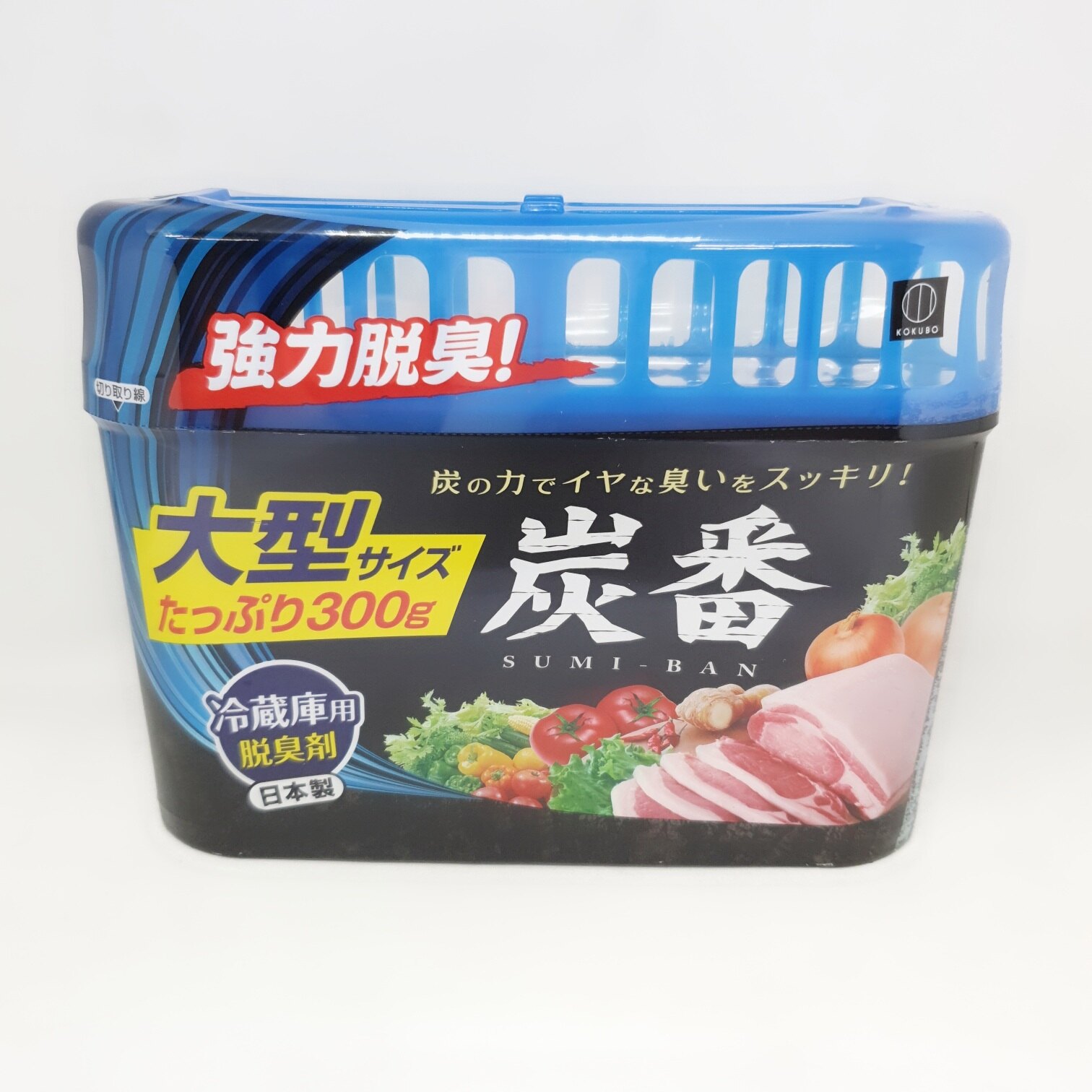 日本-炭番強力除臭劑(冷藏庫用)-300g盒