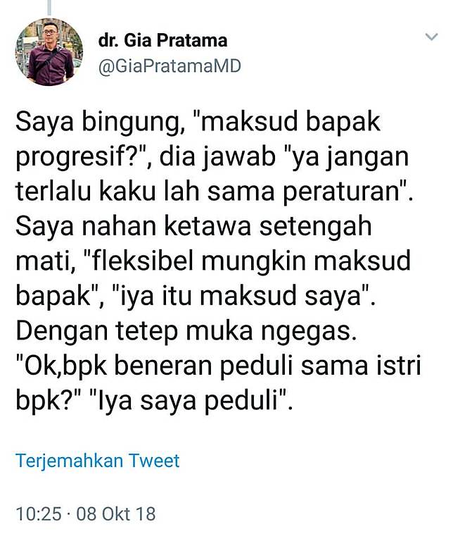 dr Gia semakin bingung, ia kemudian mencoba menggali informasi lebih dalam lagi...