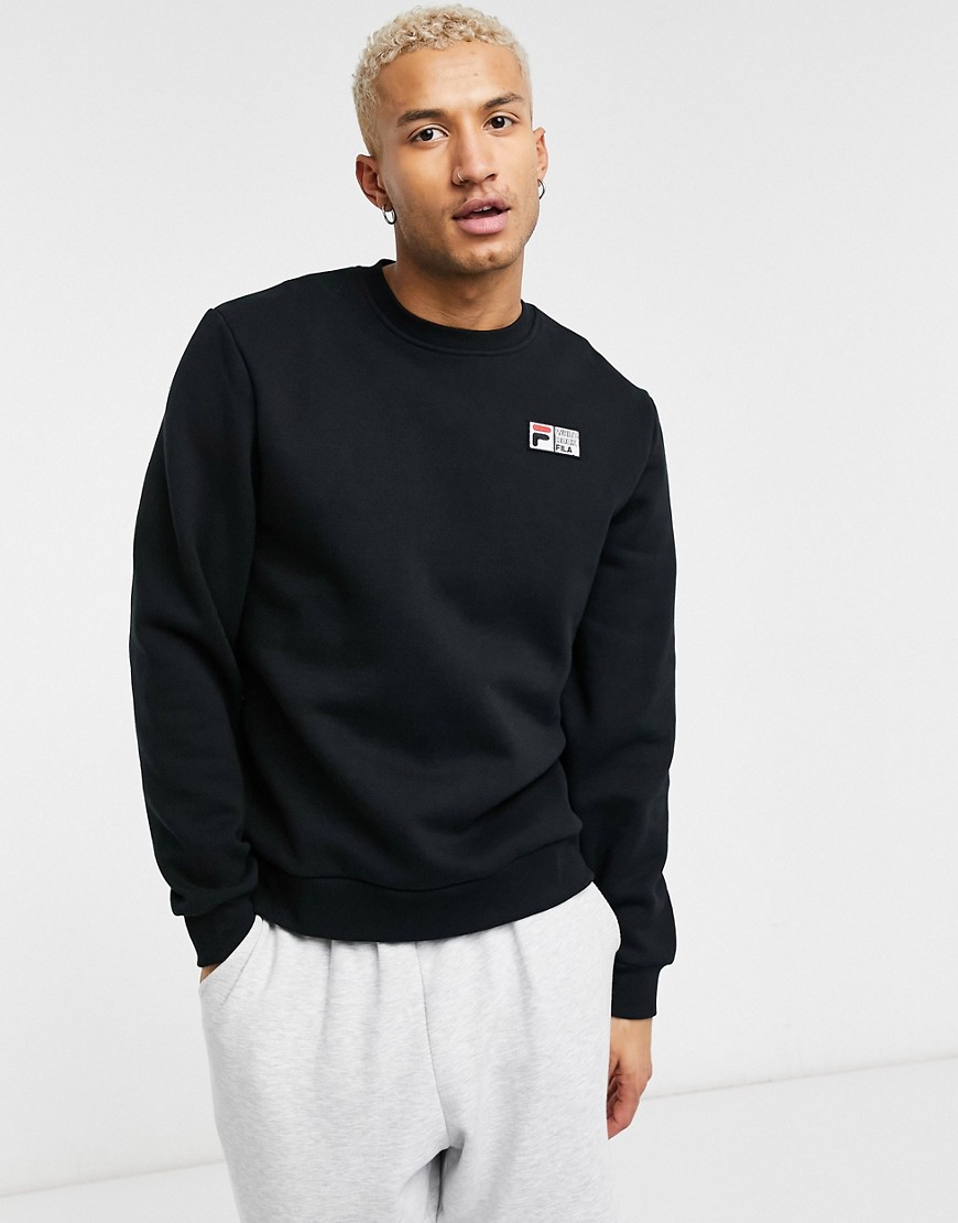 Sweatshirt by Fila Aesthetic: on point Crew neck Long sleeves Branded badge to chest Large print to 