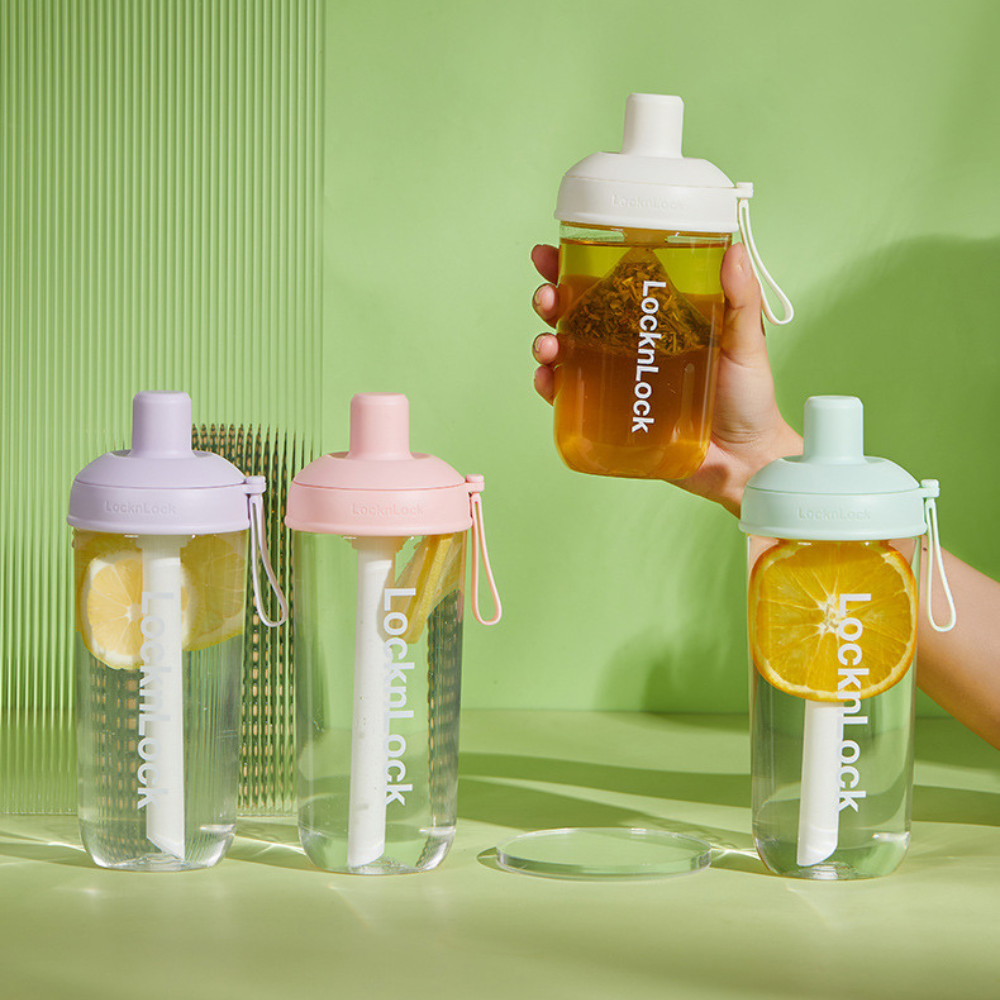 免運locknlock樂扣樂扣 嚼對搖搖吸管杯700ml (環保杯 手搖杯 吸管杯)