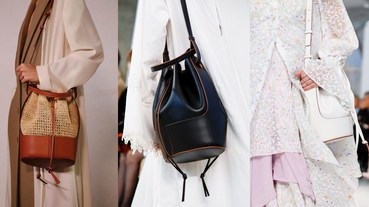 Loewe「氣球水桶包」超搶眼！2020年春夏IT Bag就是它？