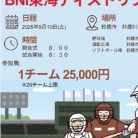 ソフトボール大会2025BNI東海ディストリクト