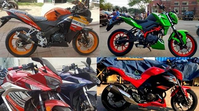 5 Motor 'Kloningan' Buatan Tiongkok yang Bikin Senyum-senyum Geli