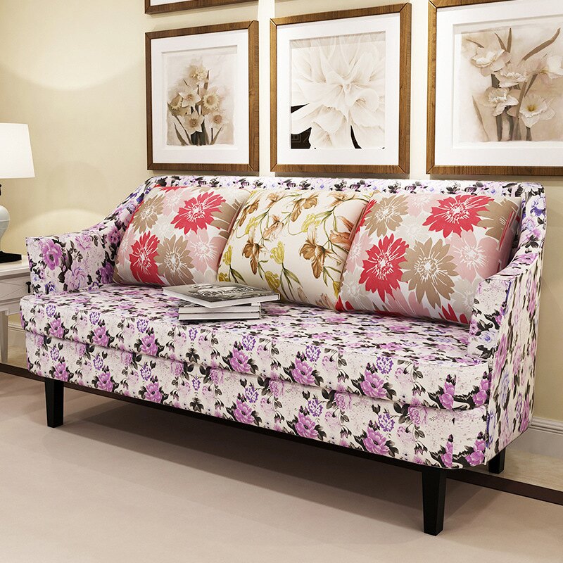 億家達布藝沙發簡約現代大小戶型客廳家具皮布轉角組合懶人沙發床 【雙12購物節】