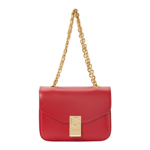 Small C Bag In Polished Calfskin