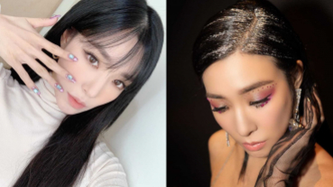 網友狂敲碗！Tiffany的神美性感眼妝、bling bling風美甲造型重點全幫你抓出來啦！