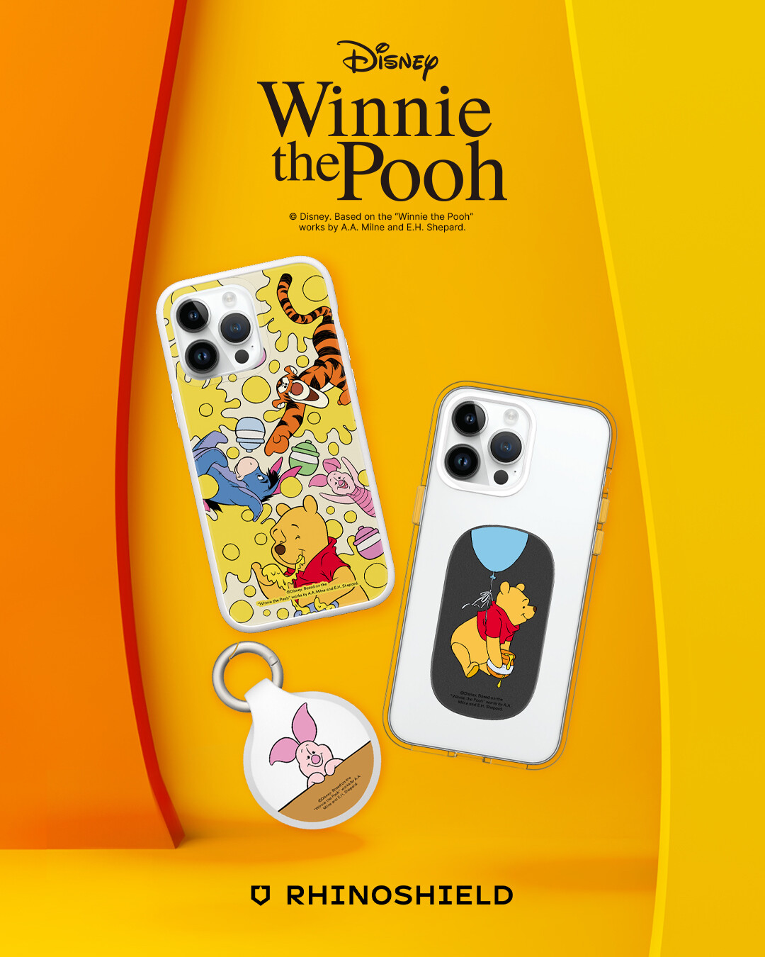 把小熊維尼帶出門一整天！RHINOSHIELD犀牛盾推出「小熊維尼系列」，維尼粉快衝！