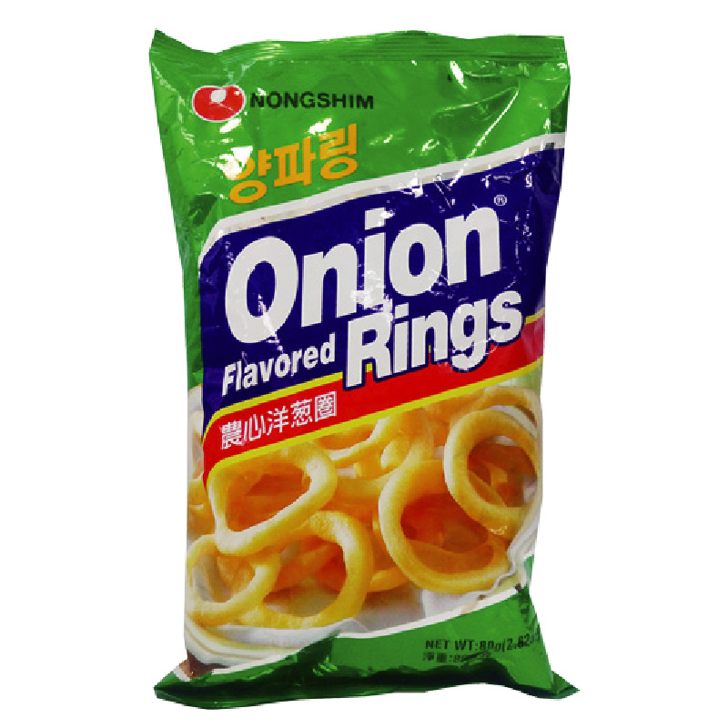 ★ 韓國第一品牌的洋蔥圈，解饞的最佳零嘴★ 喝下午茶最佳良伴※ 製造日期與有效期限，商品成分與適用注意事項皆標示於包裝或產品中※ 本產品網頁因拍攝關係，圖檔略有差異，實際以廠商出貨為主※ 本產品文案若