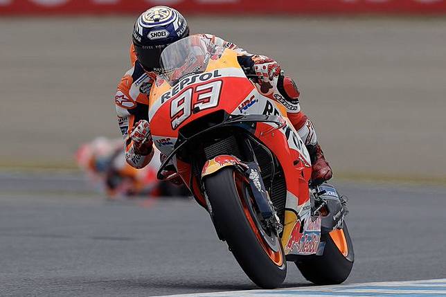 Marc Marquez berhasil menang di MotoGP Jepang