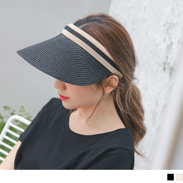 簡單的色系好搭配， 可遮陽且可增加造型感~~ 替你展現活力氛圍。 夏日防曬單品好選擇!! ************** 小提醒： 頭圍整圈大約45cm、帽高約3.5cm、帽沿13.5cm