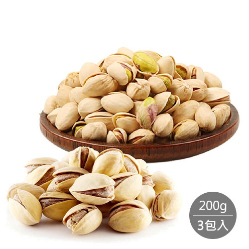 【瘋神邦】頂級原味帶殼開心果(200G)