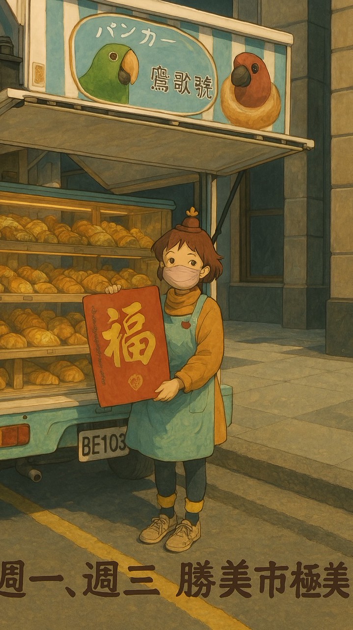 鸚歌號麵包車