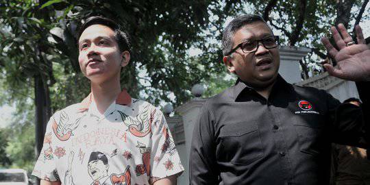 Gibran Rakabuming Usai Bertemu Megawati. ©2019 Merdeka.com/Iqbal S Nugroho