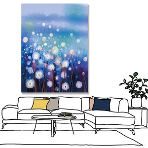 另有高品質萬件圖庫客製服務 高彩墨印刷油畫布面細緻顆粒 設計裝潢各種空間規劃皆適用