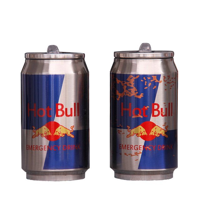 吃雞水杯絕地游戲周邊止痛藥保溫杯求生瓶易拉罐學生能量飲料杯子