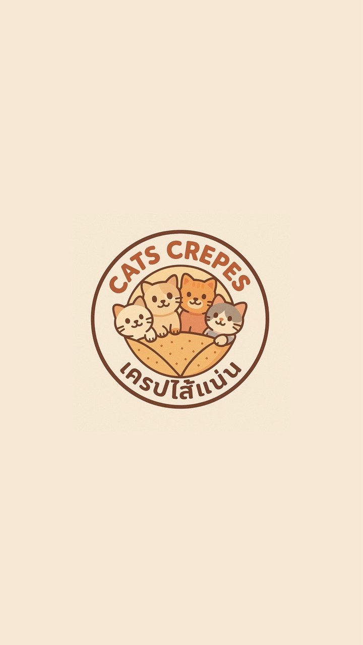 Cats Crepes เครปไส้แน่น