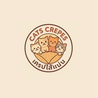 Cats Crepes เครปไส้แน่น