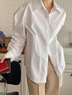 韓國空運 - Senior Puff Cotton Shirt 襯衫