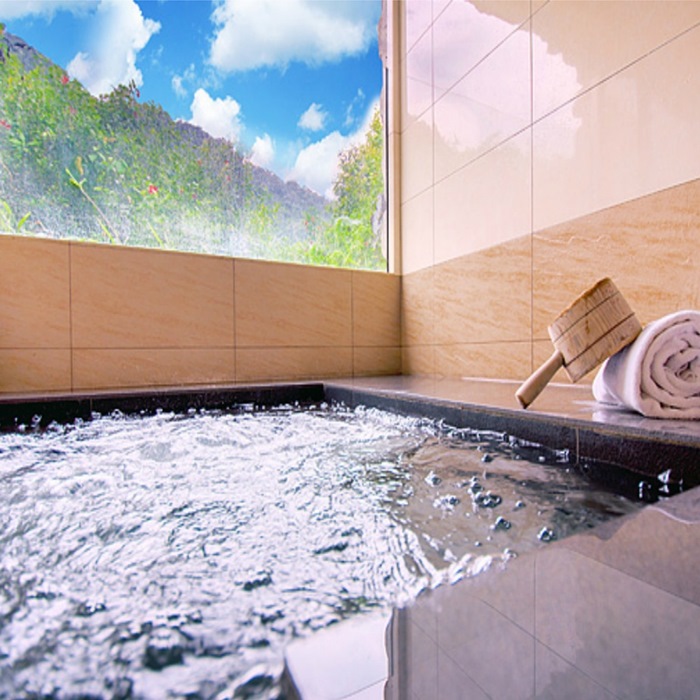 平日(3/31~11/01)13:00-17:00淡季優惠享泡湯90分鐘;假日需加價$200使用;御湯X美饌