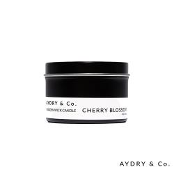 美國 AYDRY CO. 天然手工木芯香氛 CHERRY BLOSSOM 日本櫻花 錫盒85g