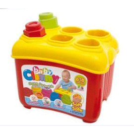 CLEMMY義大利軟積木-形狀學習桶(18片) 14884。嬰幼兒與孕婦人氣店家mama papa親子網的益智玩具、義大利Clemmy-軟積木有最棒的商品。快到日本NO.1的Rakuten樂天市場的安