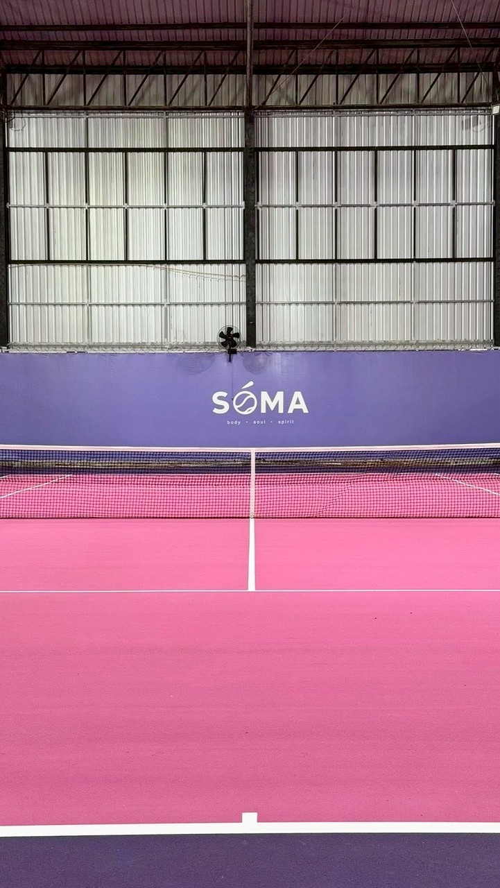 หาเพื่อนตีเทนนิสที่ SOMA 🎾🩷💜