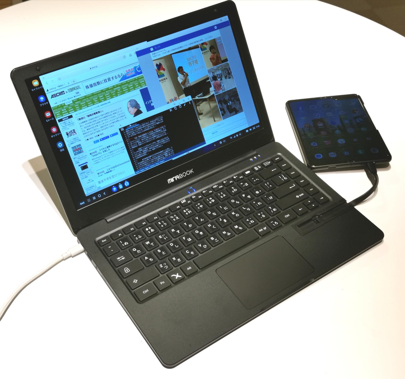 Miraxess MIRABOOK ミラブック PC型モバイルアクセサリー-