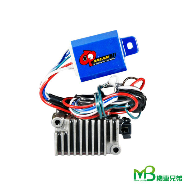 機車兄弟【GP FZR 強光器 12V直流】(自動充電增強器+強光器)