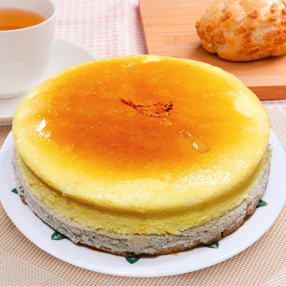 給客人視覺與味覺上的滿足與震撼。樂活e棧-生日快樂蛋糕-香芋愛到泥乳酪蛋糕-商品特性★乳酪、芋泥、餅乾，三種口感一次滿足★不添加外來的人工香精及原料★接單後現做，口味極佳，保證吃得健康又安心樂活e棧-