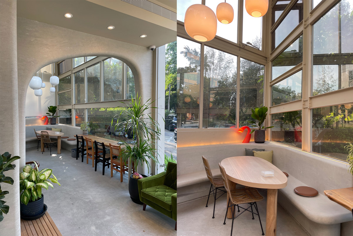 新竹7間本地人狂推「質感咖啡廳」！Cover Cafe頂樓天井美翻、Daily Ping玻璃屋＋「偽洞穴」複合式裝潢超搶眼-1