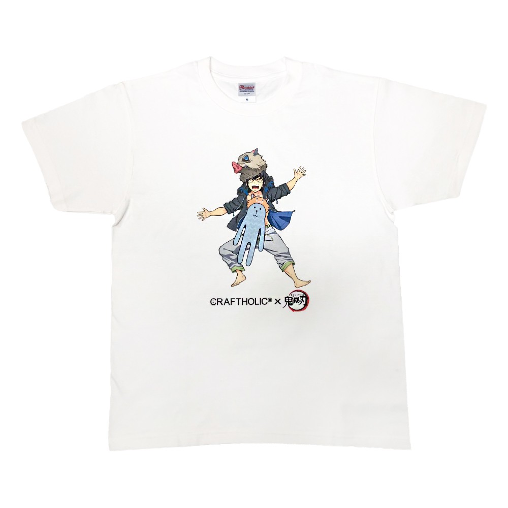 天啊~宇宙人聯名款又來囉！！CRAFTHOLIC x 鬼滅之刃 台灣限定聯名款式100%純棉質感，穿著透氣排汗性，打造舒適衣著享受！在平凡的生活中，有了宇宙人的陪伴，無時無刻都可以不孤單~※ 商品圖檔
