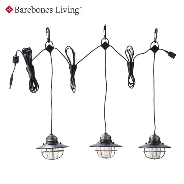 Barebones 串連垂吊營燈Edison String Lights LIV-265 / 城市綠洲(營燈、燈具、USB充電、照明設備)
