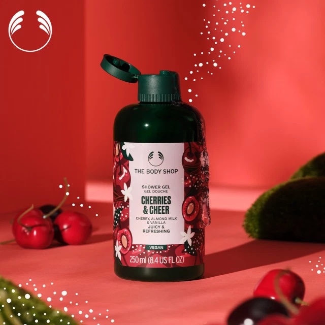 歡沁櫻桃沐浴滋養組 ｜LINE禮物獨家