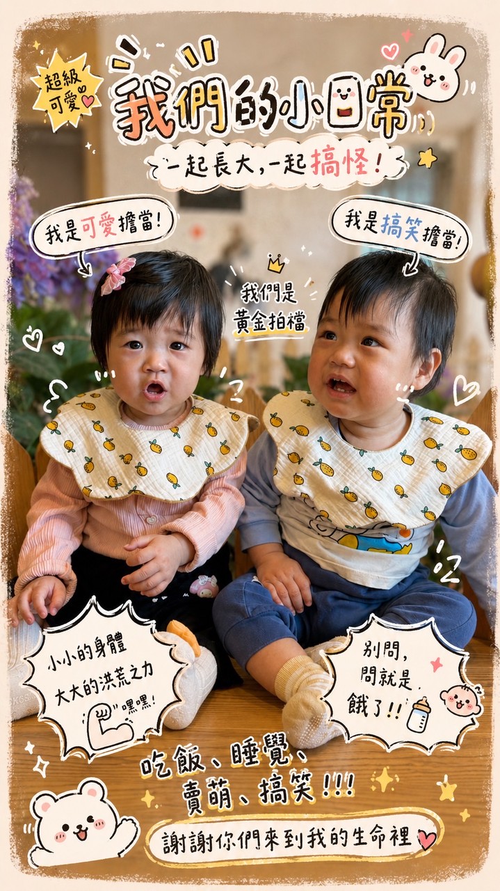 珊Q雙寶家❤️