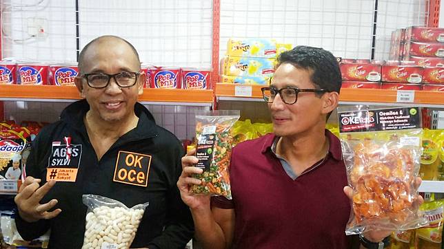 Sandi Resmikan OK-OCE Mart Milik Alex Asmasoebrata