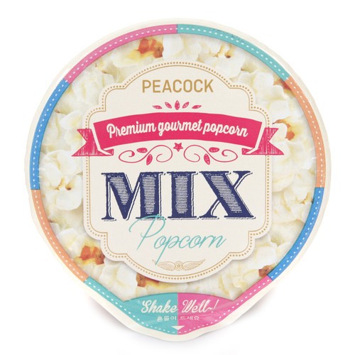 [韓國直送][PEACOCK] 海鹽焦糖&奶油起司爆米花45g