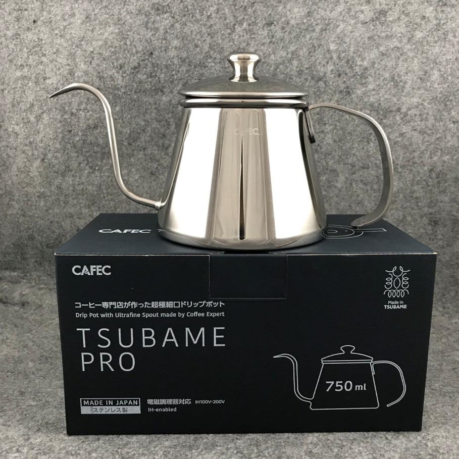 【沐湛咖啡】日本三洋 CAFEC X TSUBAME PRO 極細嘴 滴滴壺 TBM-750 ( 750ml）Takahiro可參考