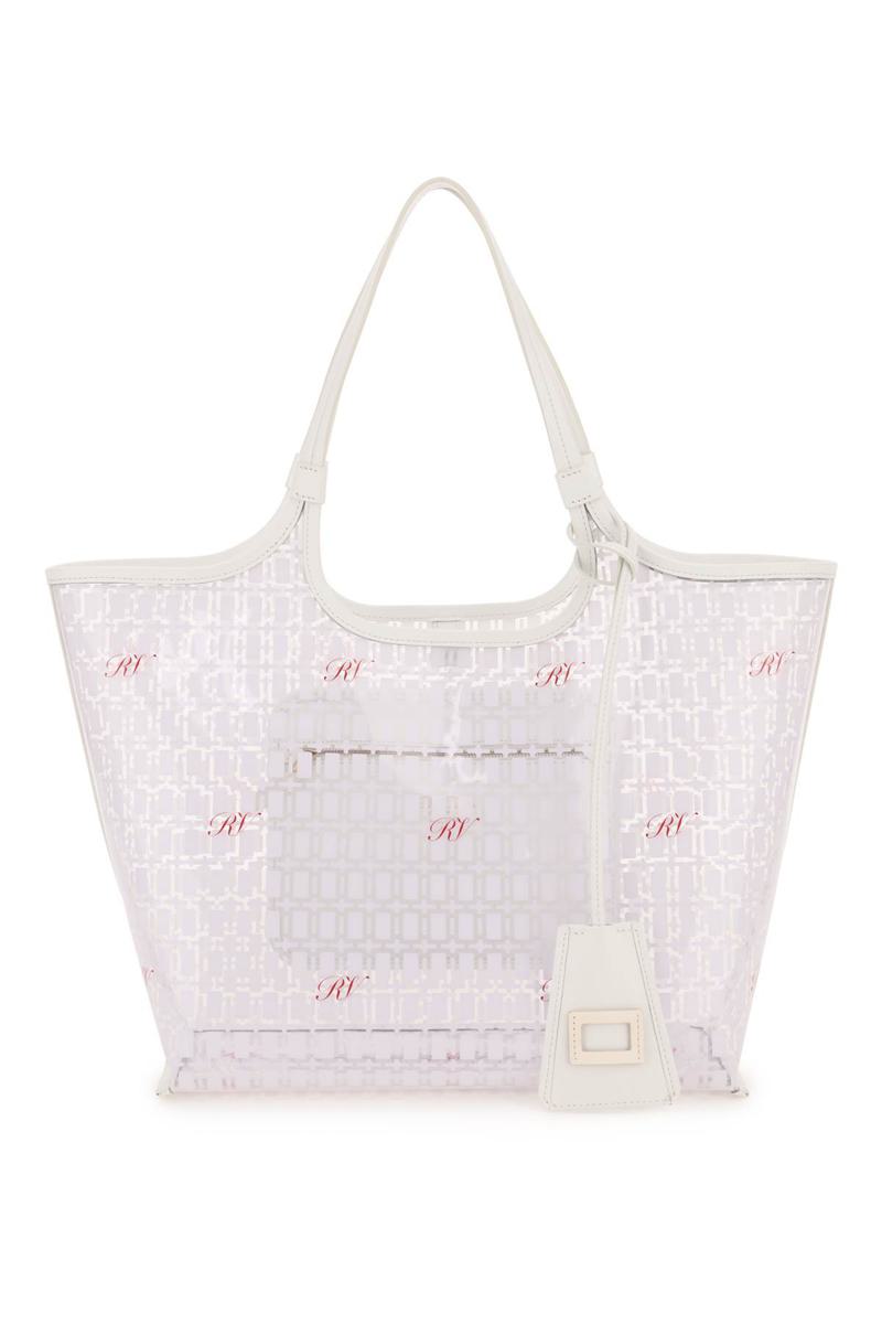 Roger vivier grand vivier medium pvc shopping bag