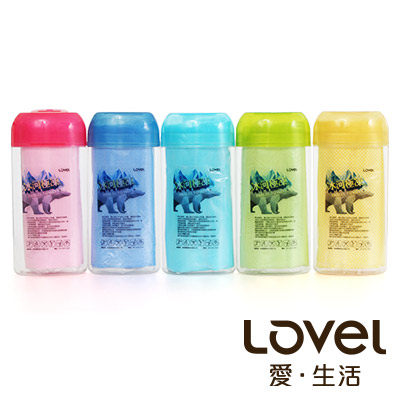 LOVEL 冰河極凍多功能冰涼領巾2入(共5色)