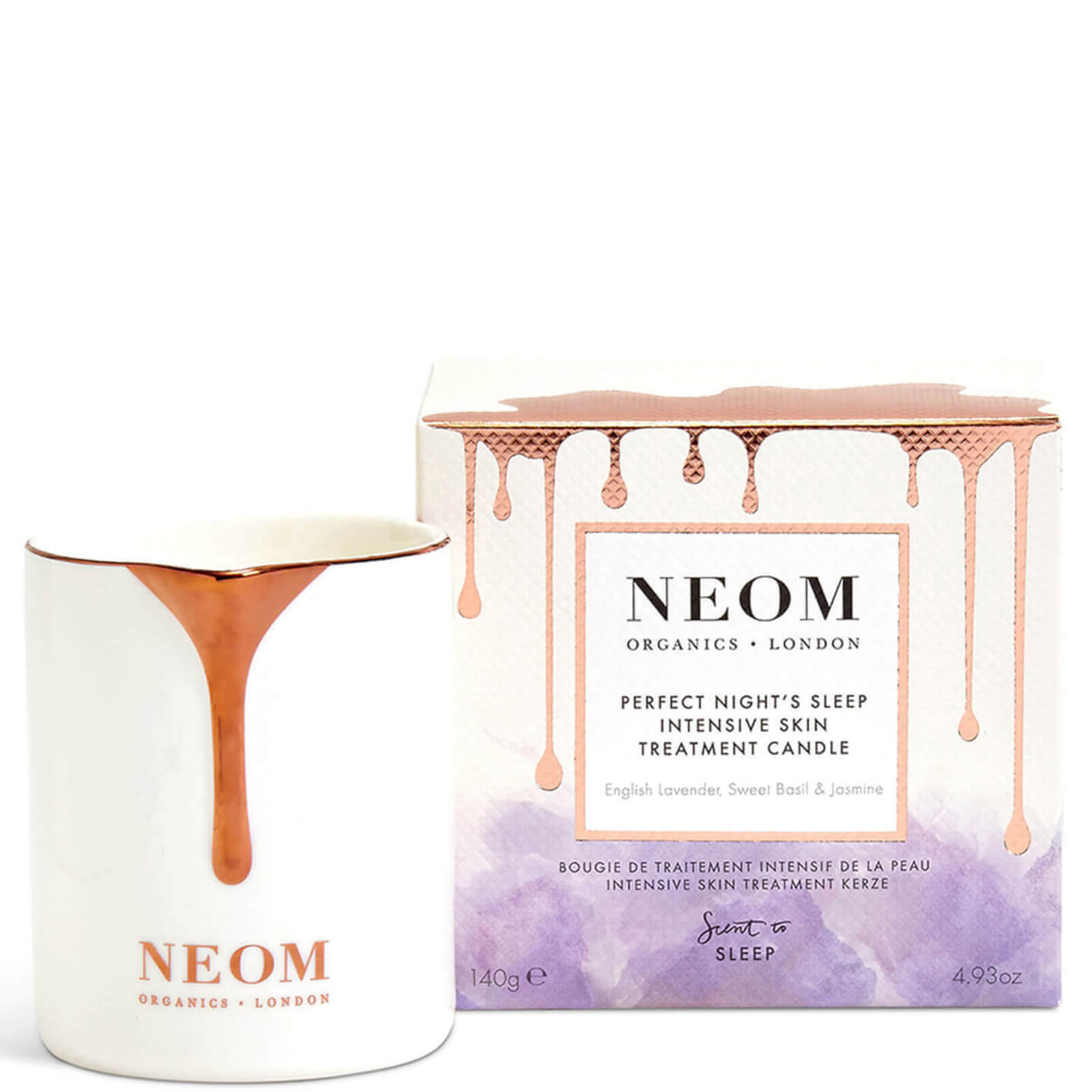 NEOM 舒緩恬睡極致美肌香氛蠟燭 140g