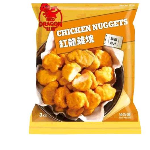 紅龍冷凍雞塊 3公斤 兩入裝 W18382 COSCO代購