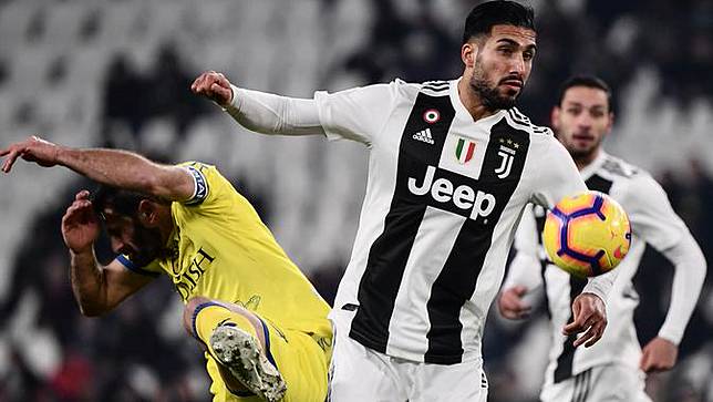 Juventus vs Chievo di Liga Italia