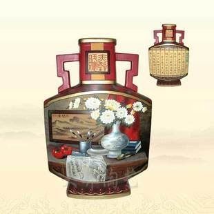 陶藝禮物禮品陶瓷工藝品順達瓶赤壁瓶花瓶裝飾品