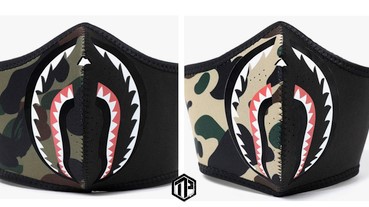 BAPE 2018 秋冬系列加入，2款型格鯊魚迷彩口罩！